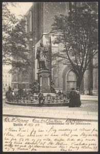 Denkmal Carl Loewe Stettin