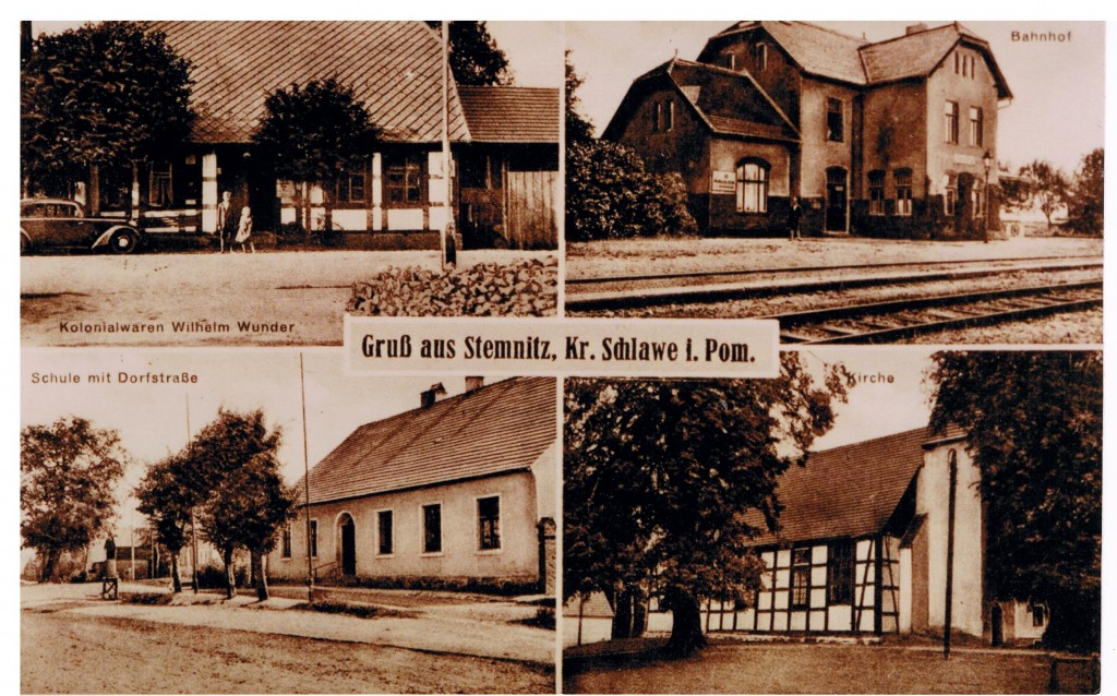 Ansichtskarte Stemnitz, Eigentum M. Pommerening