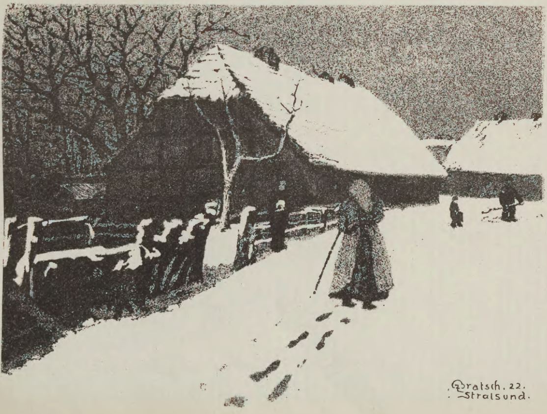 Advent - Verschneites Dorf - Emil Bratsch