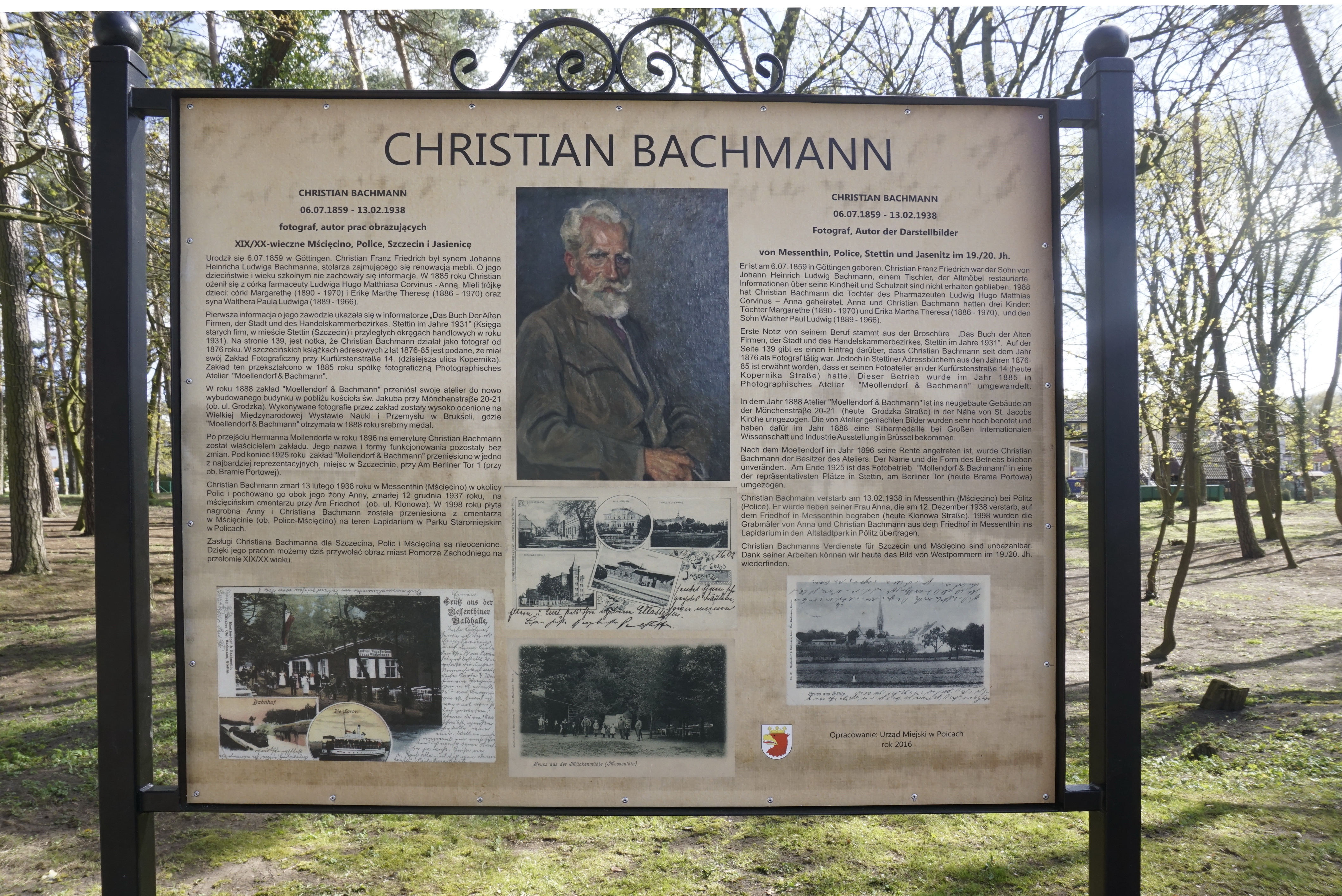 Gedenktafel Bachmann