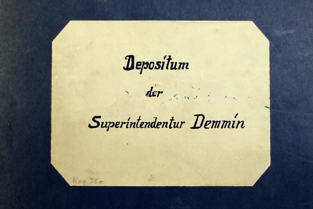 Depositum der Superintendentur Demmin