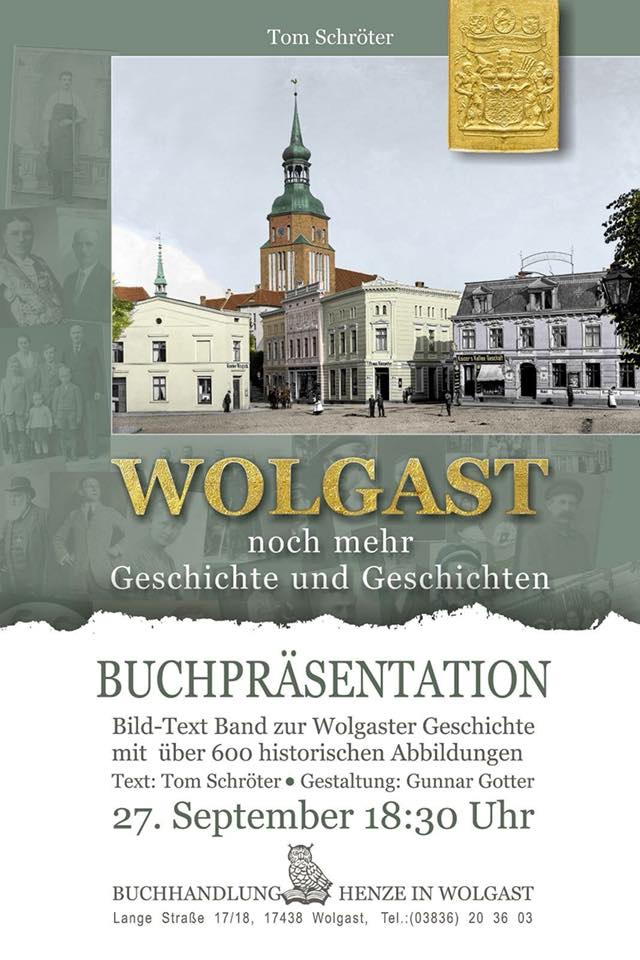 Wolgast - Buchpräsentation