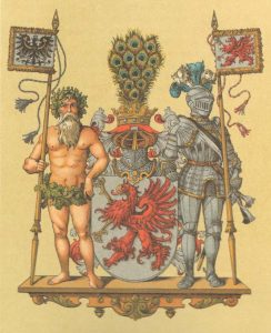 Das Wappen der Provinz Pommern im Königreich Preußen